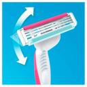 Kit Gillette Venus Simply Aparelho de Depilar Descartável com 3 unidades + 1 Gillette Venus Sensitive Grátis