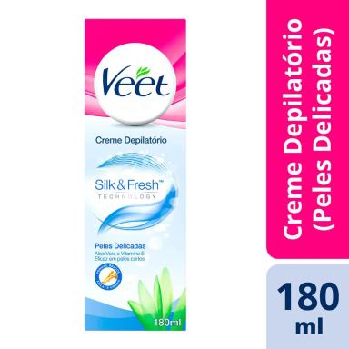 Creme Depilatório Corporal Veet Peles Delicadas com 180ml