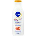 Kit Protetor Solar Nivea Kids Sensitive FPS 60 com 125ml + Brinde