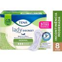 Absorvente Incontinência Urinária Tena Lady Discreet Normal 8 unidades