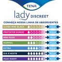 Absorvente Incontinência Urinária Tena Lady Discreet Normal 8 unidades