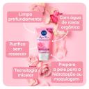 Sabonete Gel Facial Nivea MicellAIR Água de Rosas com 150ml