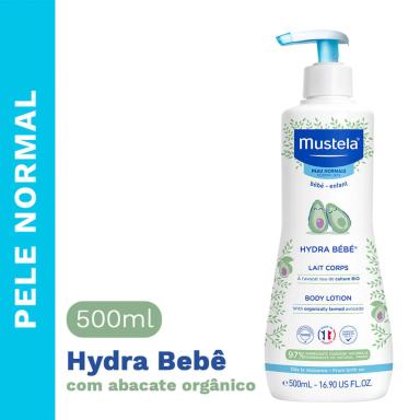 Hidratante Infantil Mustela Hydra Bebê para Pele Normal 500ml