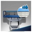 Kit Aparelho de Barbear Gillette Mach 3 Turbo Edição Limitada com 2 cartuchos + Suporte para Aparelho