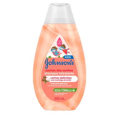 Shampoo Johnson's Cachos dos Sonhos com 200ml