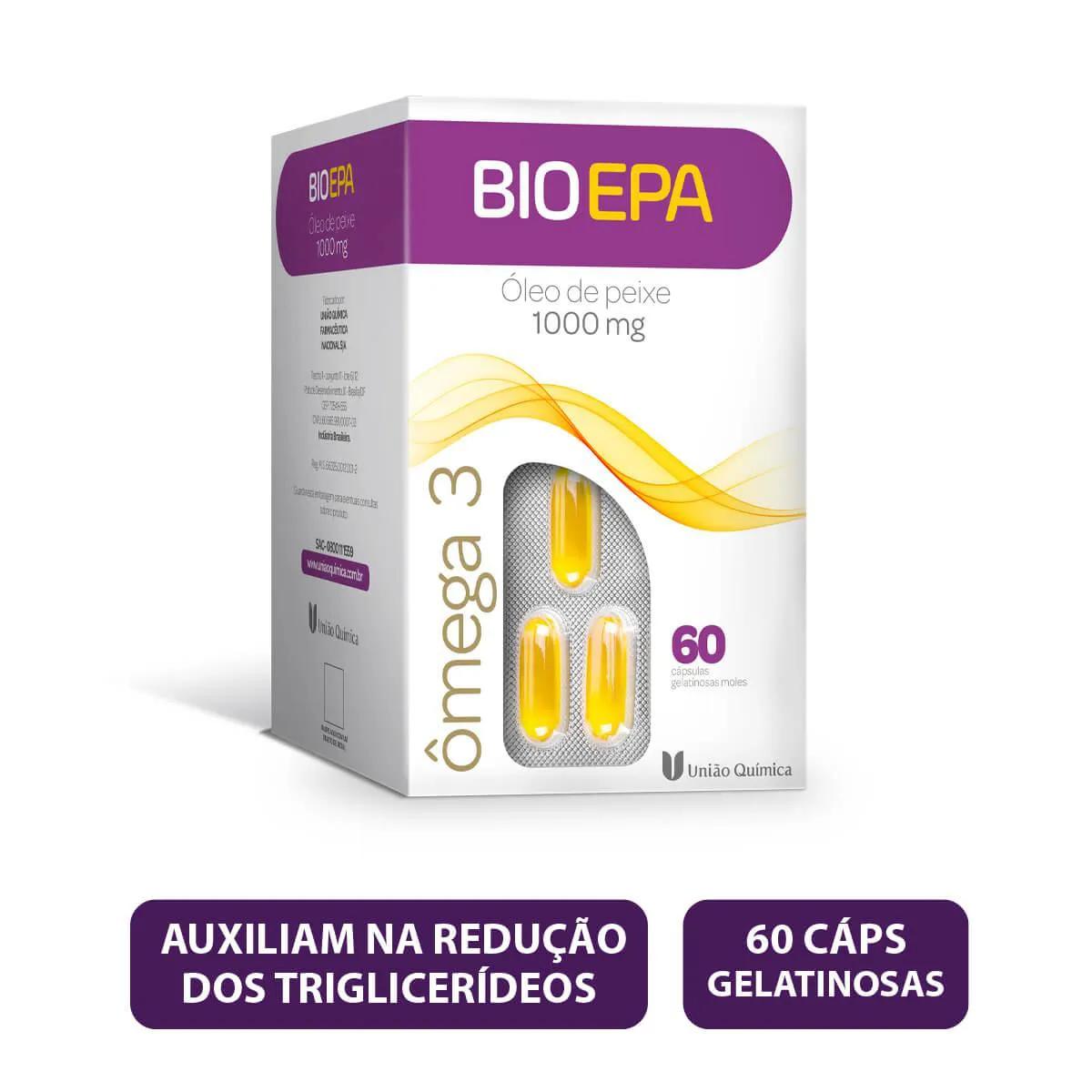 Ômega 3 Bio Epa Óleo de Peixe com 60 cápsulas