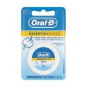 Fio Dental Oral-B Essential Floss Encerado com 50 metros