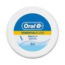Fio Dental Oral-B Essential Floss Encerado com 50 metros