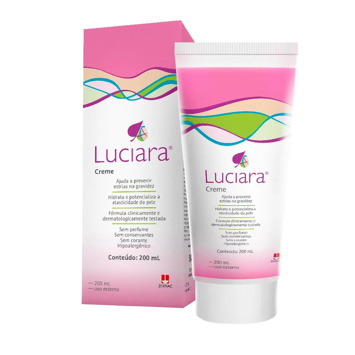 Creme Preventivo para Estrias Luciara Gestantes com 200ml