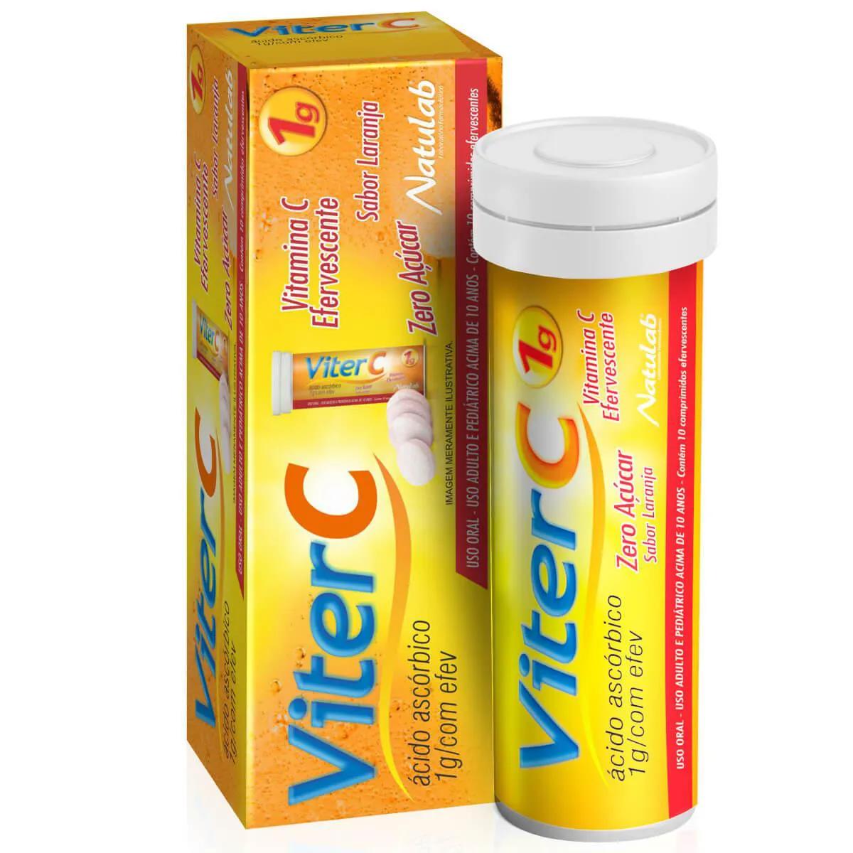 Vitamina C ViterC 10 comprimidos efervescentes