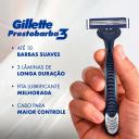 Aparelho de Barbear Descartável Gillette Prestobarba 3 com 4 unidades