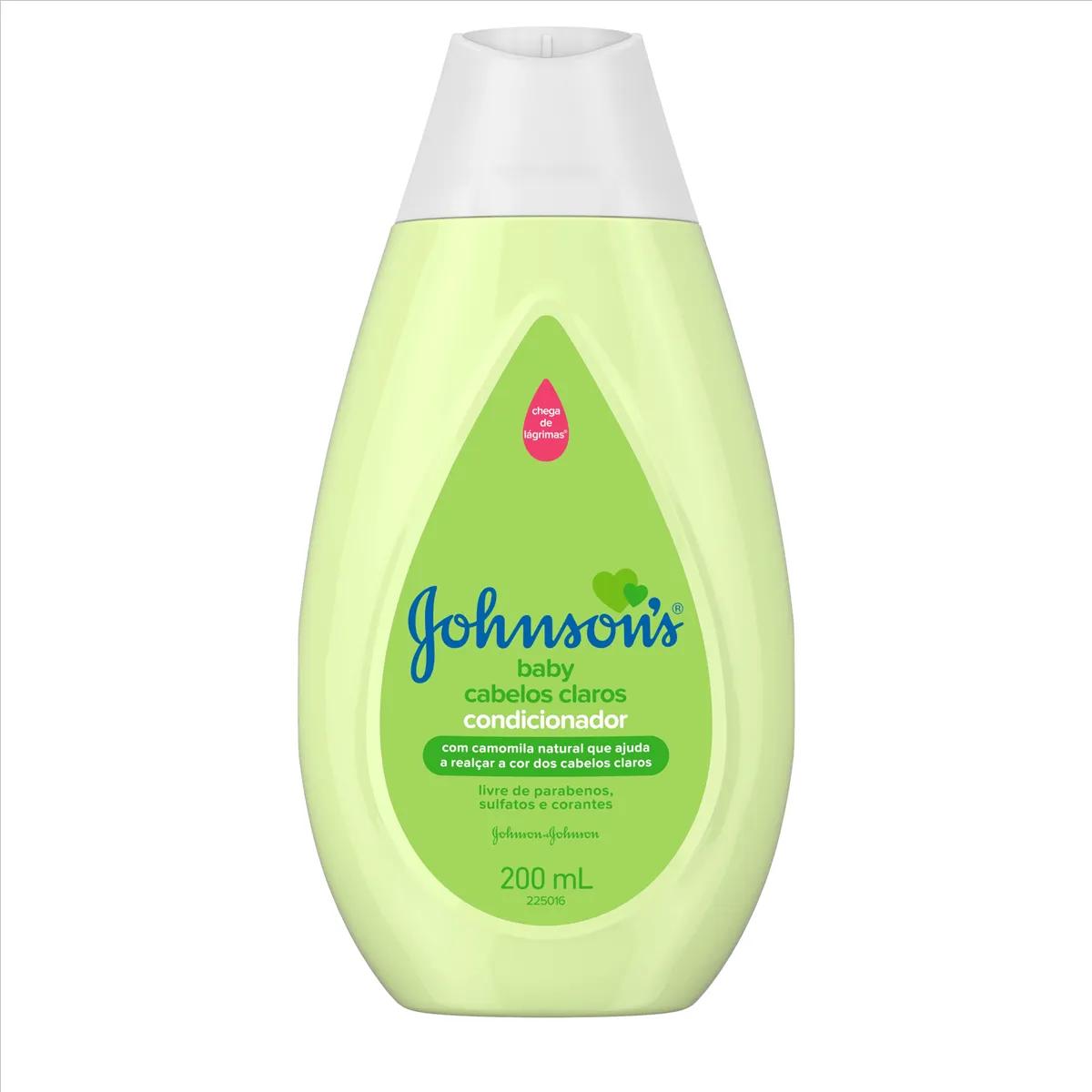 Condicionador Johnson's Baby Cabelos Claros com 200ml