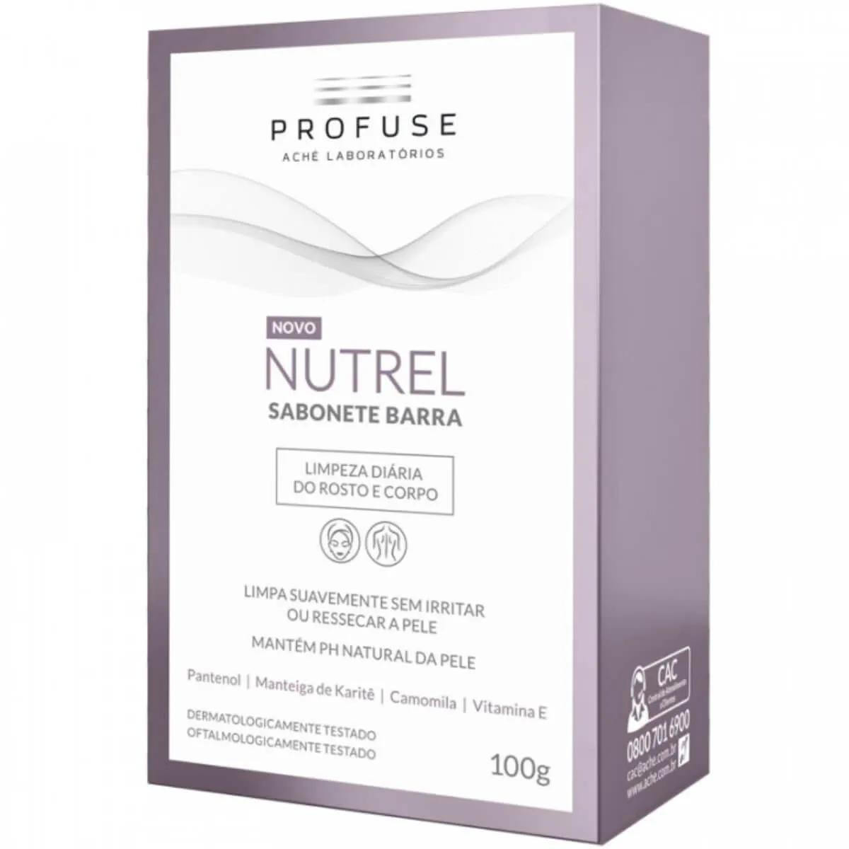 Sabonete em Barra Profuse Nutrel Rosto e Corpo com 100g