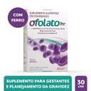 Suplemento Alimentar Ofolato Fer sem Açúcar com 30 Comprimidos