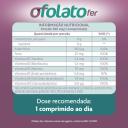Suplemento Alimentar Ofolato Fer com 90 comprimidos
