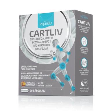 Colágeno Não Hidrolisado Tipo II Cartiliv com 30 cápsulas