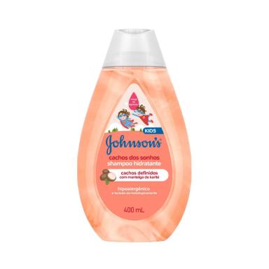 Shampoo Infantil Johnson's Cachos dos Sonhos com 400ml
