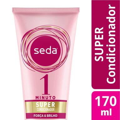 Super Condicionador Seda 1 Minuto Força e Brilho