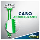 Gillette Prestobarba 3 SenseCare com 4 unidades + 1 garrafa grátis