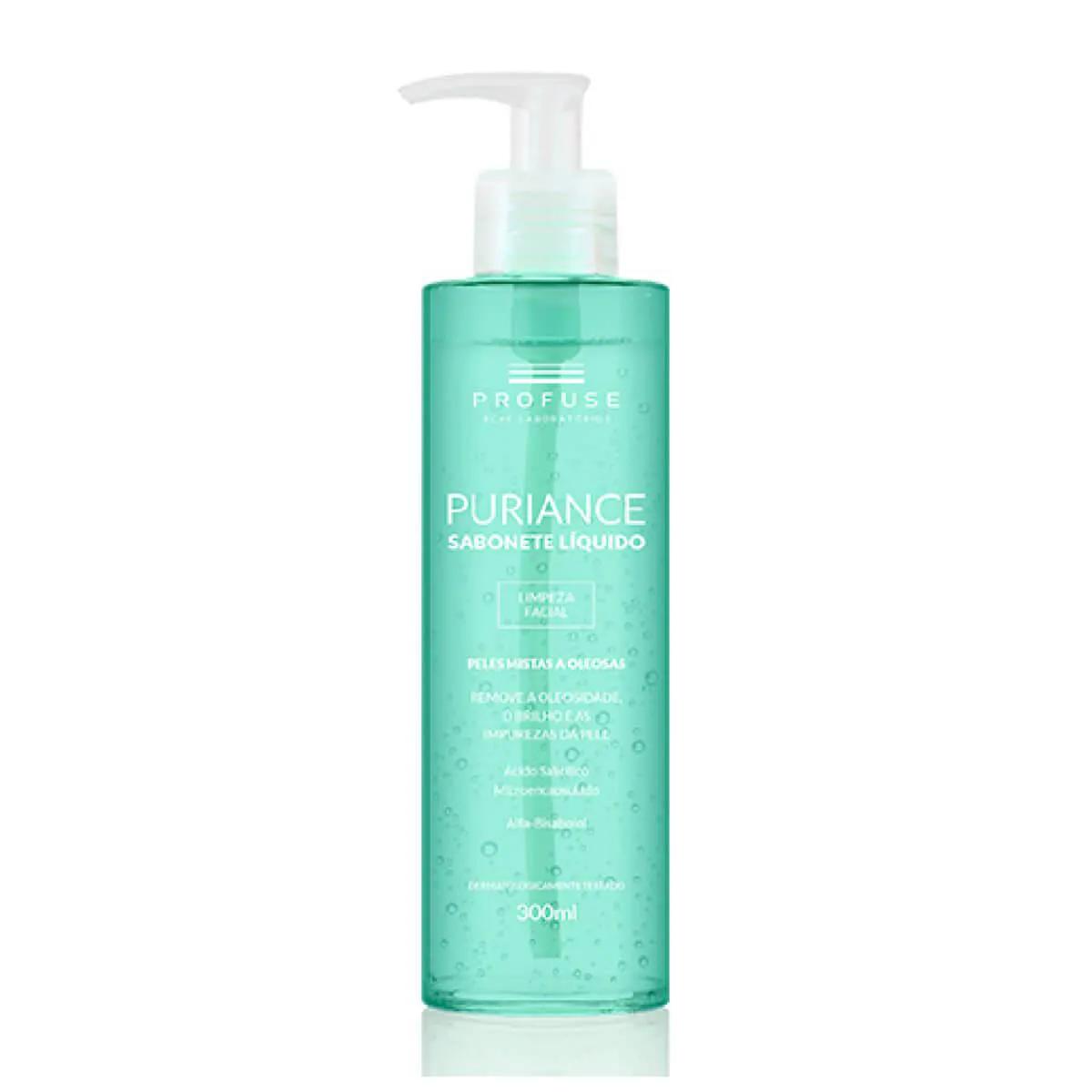 Sabonete Líquido Facial Profuse Puriance Pele Mista a Oleosa com 300ml