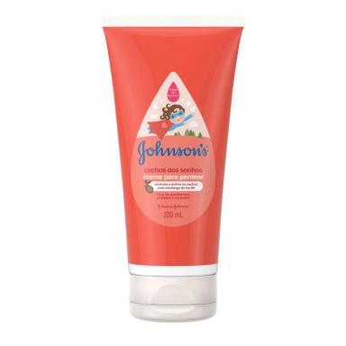 Creme para Pentear Johnson's Cachos dos Sonhos com 200ml