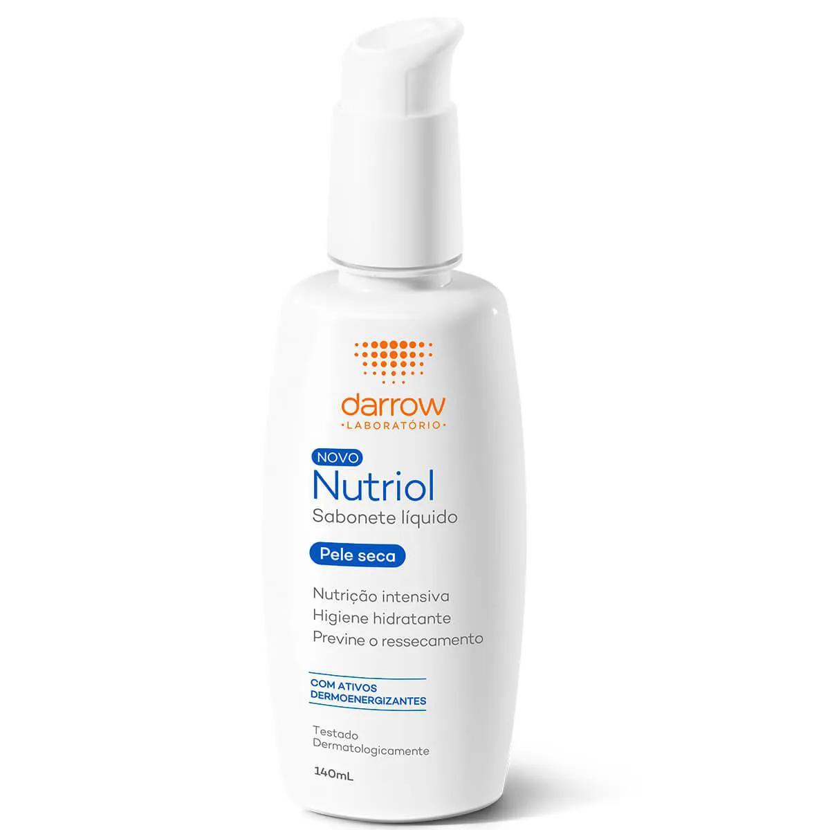 Sabonete Líquido Facial Darrow Nutriol Pele Seca com 140ml
