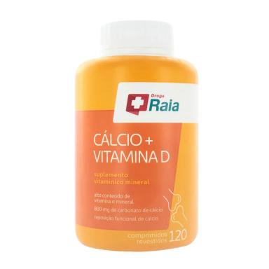 Suplemento Vitamínico Droga Raia Cálcio + Vitamina D