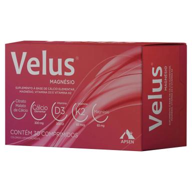 Suplemento Vitamínico Velus Magnésio com 30 comprimidos
