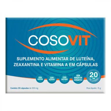 Suplemento Alimentar Cosovit com 30 cápsulas de 500mg