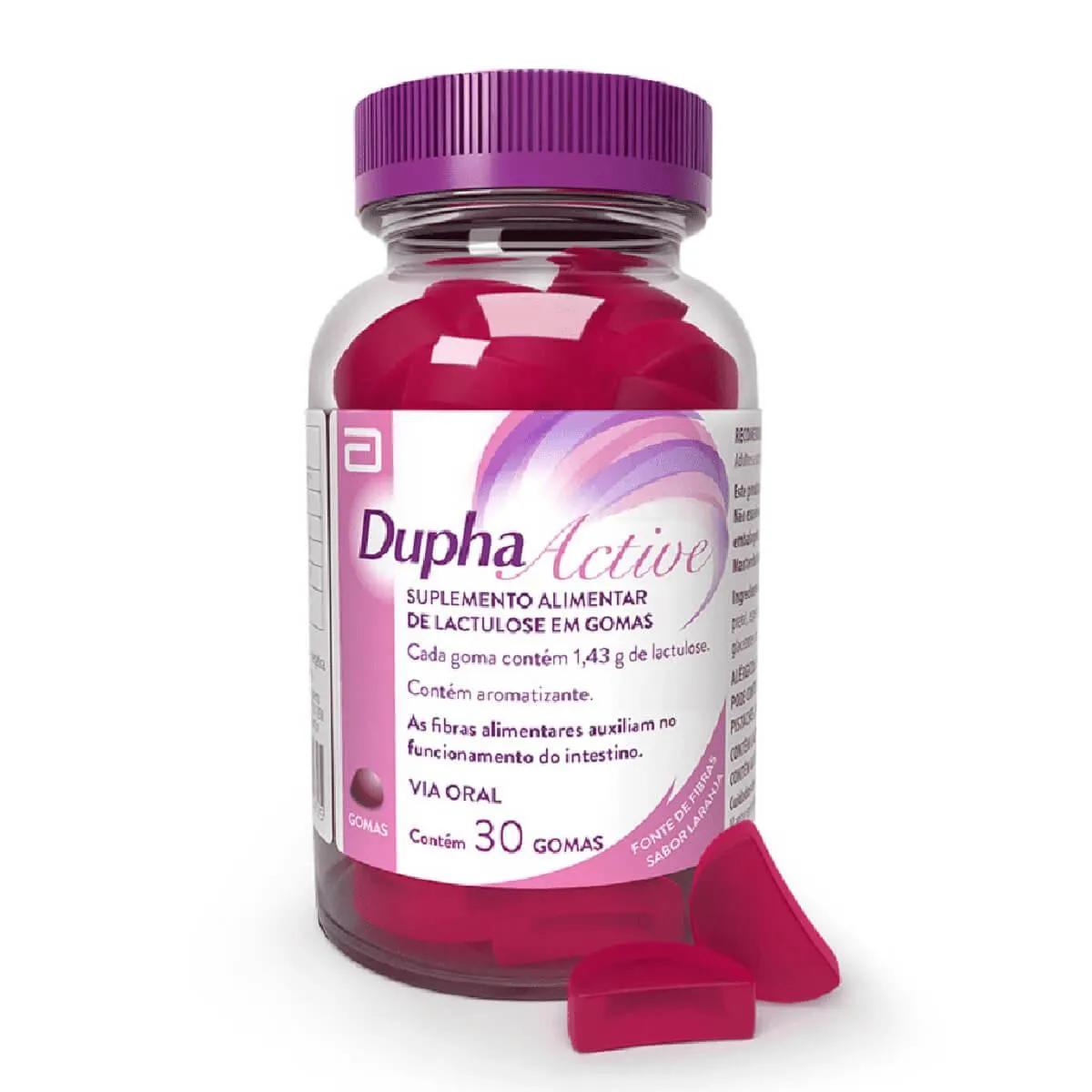 Suplemento Alimentar Dupha Active com 30 gomas