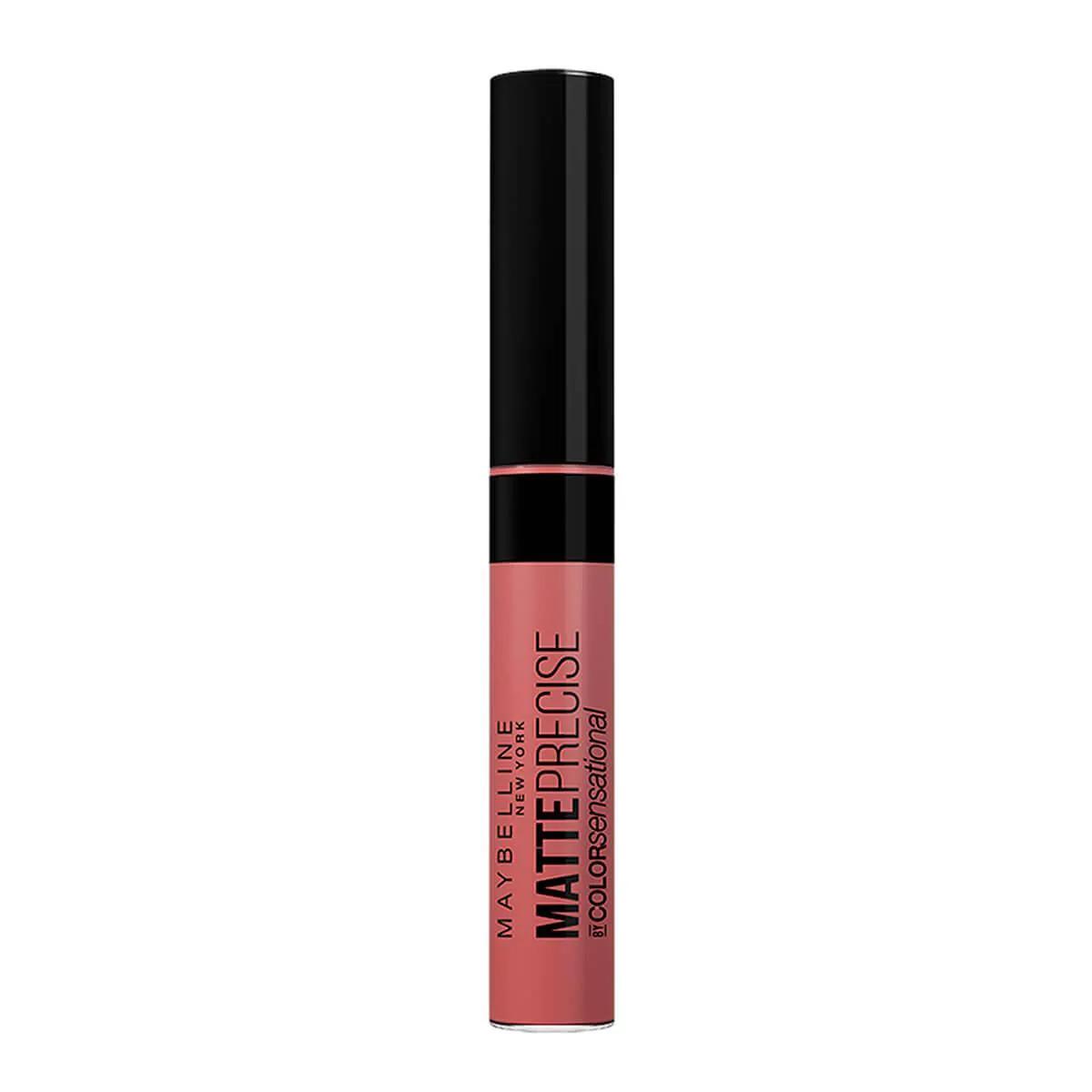 Batom Líquido Maybelline Matte Precise Color Sensational Cor Nudezineo
