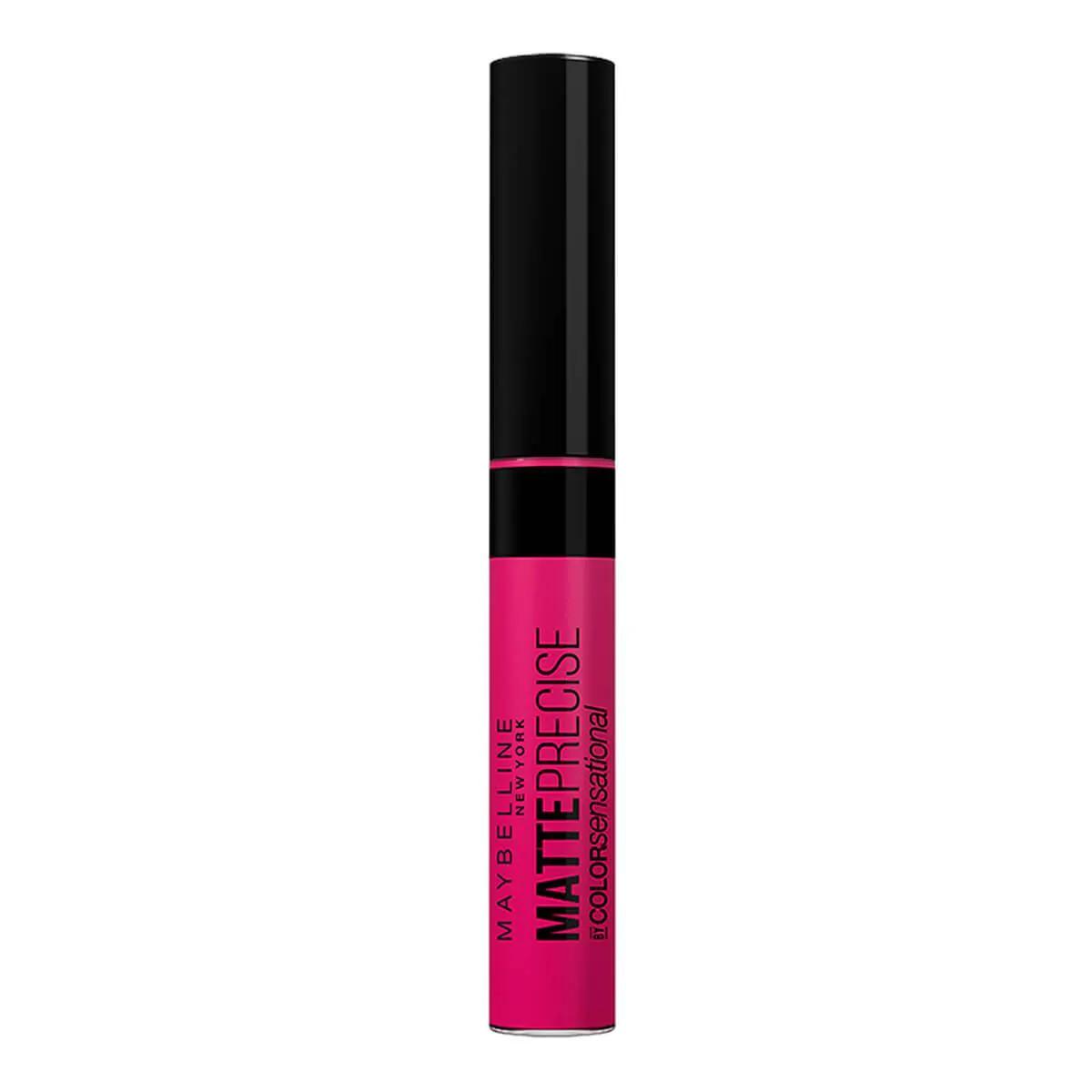 Batom Líquido Maybelline Matte Precise Color Sensational Cor Pink das Galáxias