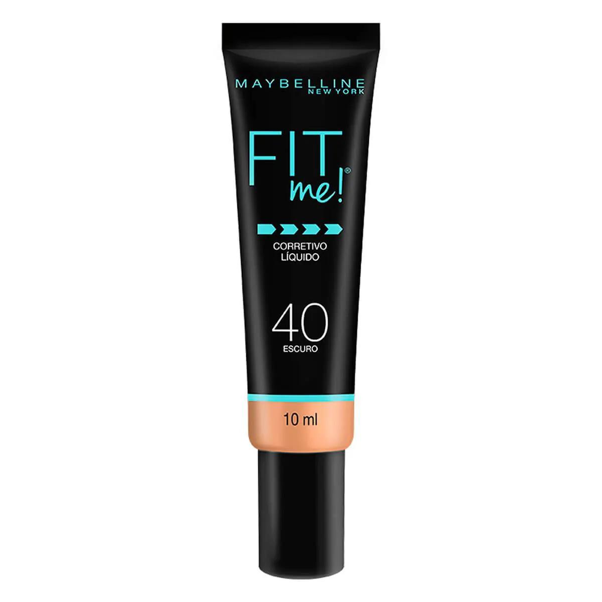 Corretivo Líquido Maybelline Fit Me 40 Escuro com 10ml