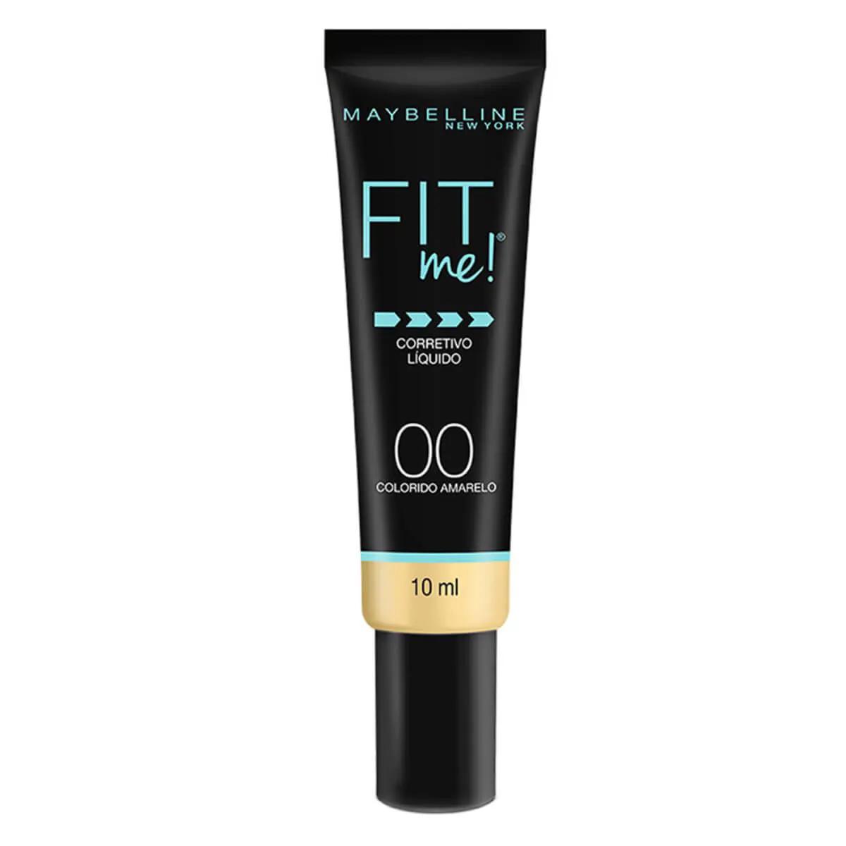 Corretivo Líquido Maybelline Fit Me 00 Amarelo com 10ml