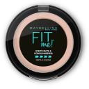 Pó Compacto Maybelline Fit Me N01 Super Claro Neutro Efeito Mate com 1 unidade