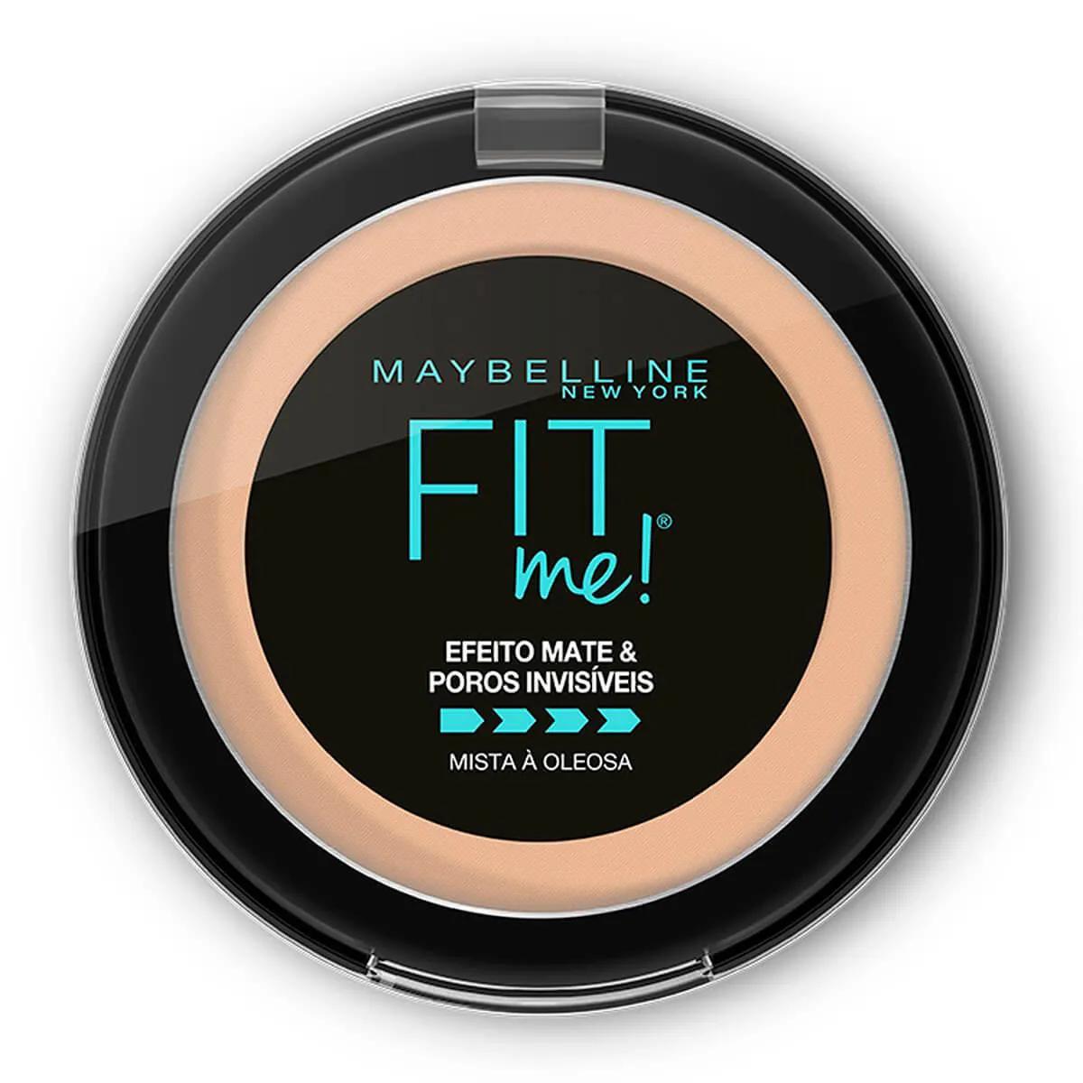 Pó Compacto Maybelline NY Fit Me B03 Médio Claro Bege Efeito Mate com 1 unidade