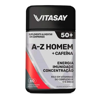 Suplemento Alimentar Vitasay 50+ Homem A-Z com 60 comprimidos