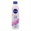 Espuma de Banho Nivea Rhubarb Raspberry Silk Mousse com 200ml