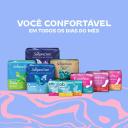 Absorvente Sempre Livre Adapt Plus Noite e Dia Suave Com Abas com 8 unidades