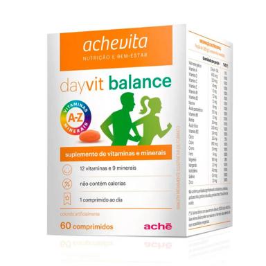 Dayvit Balance Achevita Suplemento de Vitaminas e Minerais com 60 comprimidos