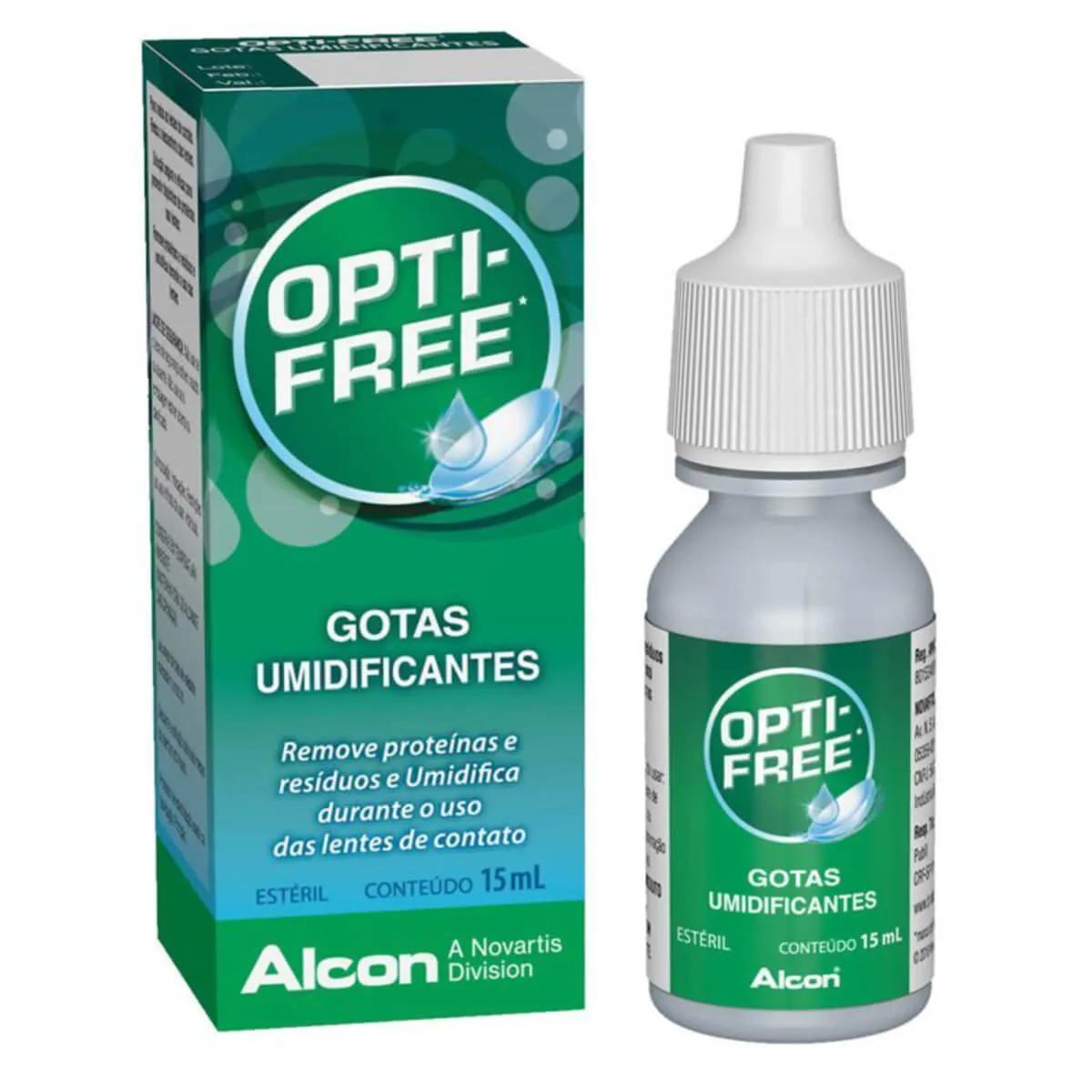 Opti Free Gotas Umidificantes com 15ml