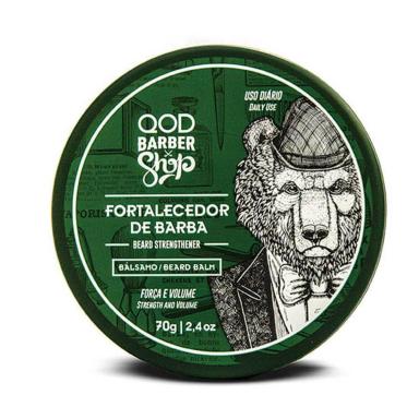 Bálsamo Fortalecedor para Barba QOD Barber Shop Força e Volume com 70g