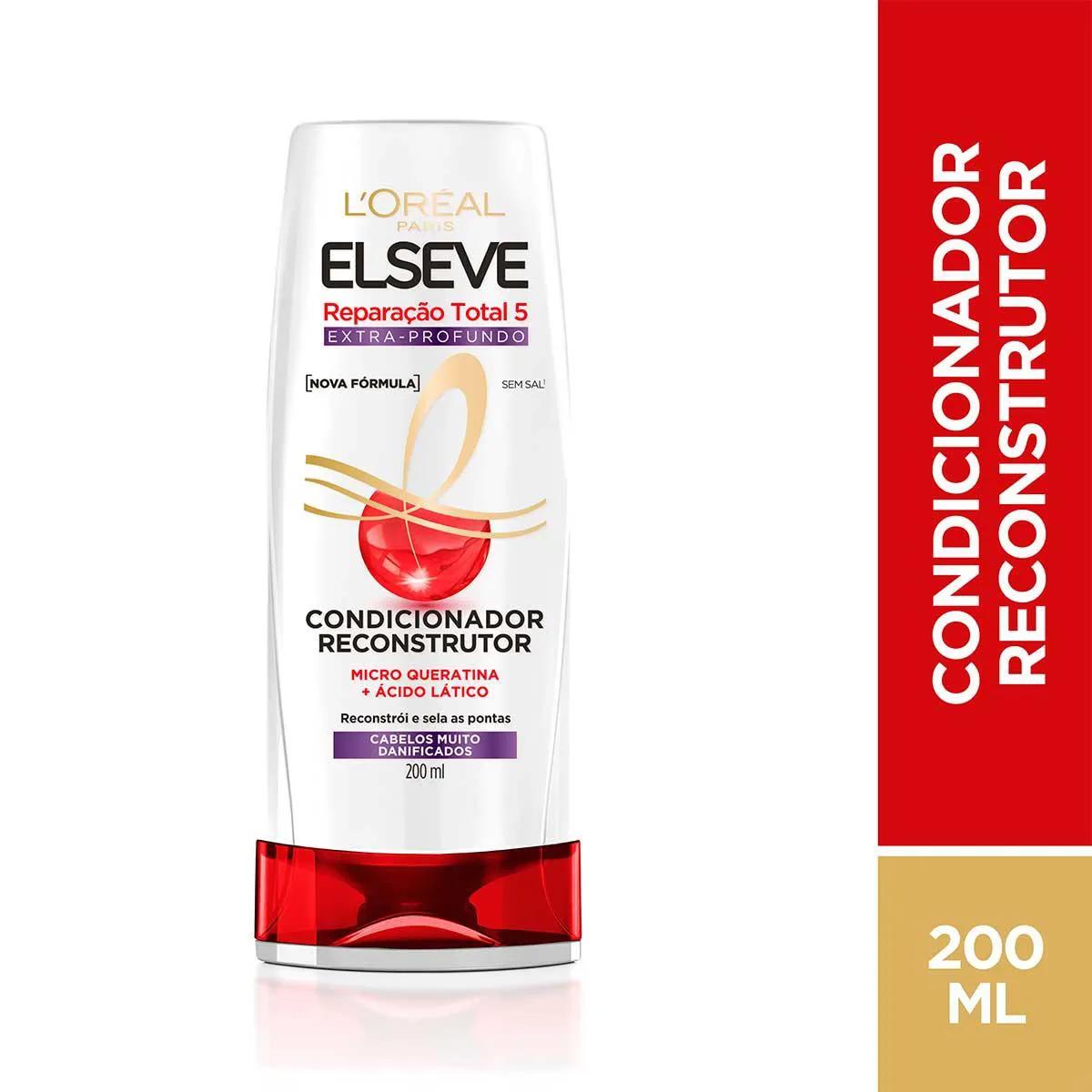 Condicionador Elseve Reparação Total 5 Extra Profundo com 200ml