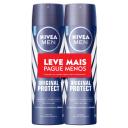 Kit com 2 Desodorantes Antitranspirante Aerosol Nivea Men Original Protect 48h com 150ml cada