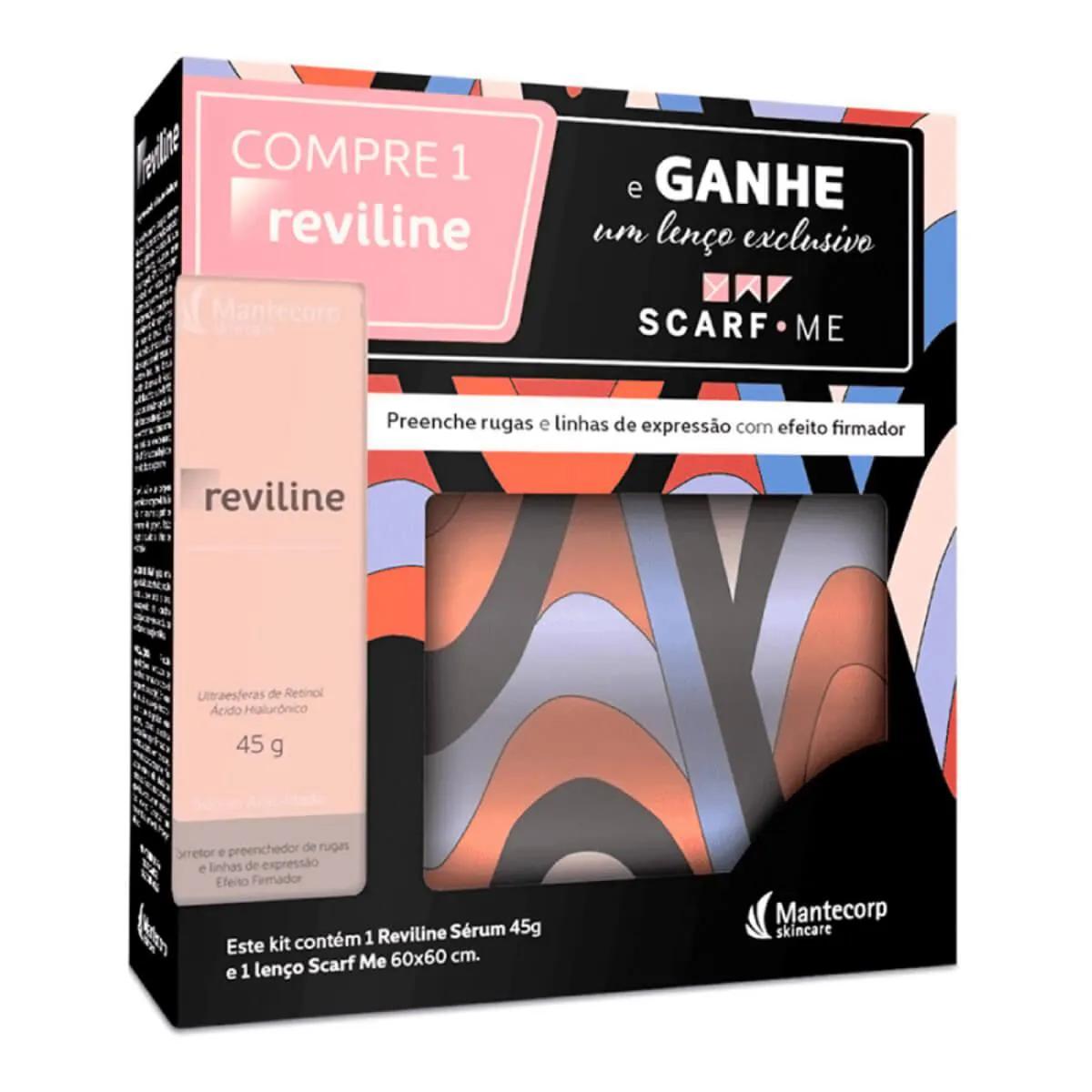 Kit Reviline Sérum Anti-idade com 45g + Lenço