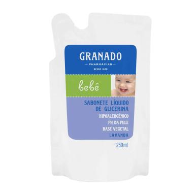 Refil Sabonete Líquido Granado Bebê Lavanda com 250ml