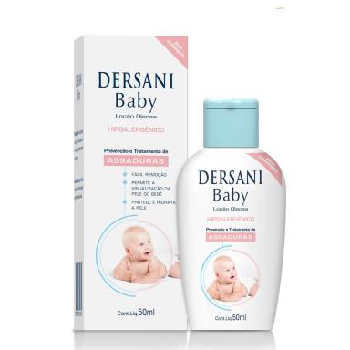 Loção Oleosa Dersani Baby Antiassaduras com 50ml
