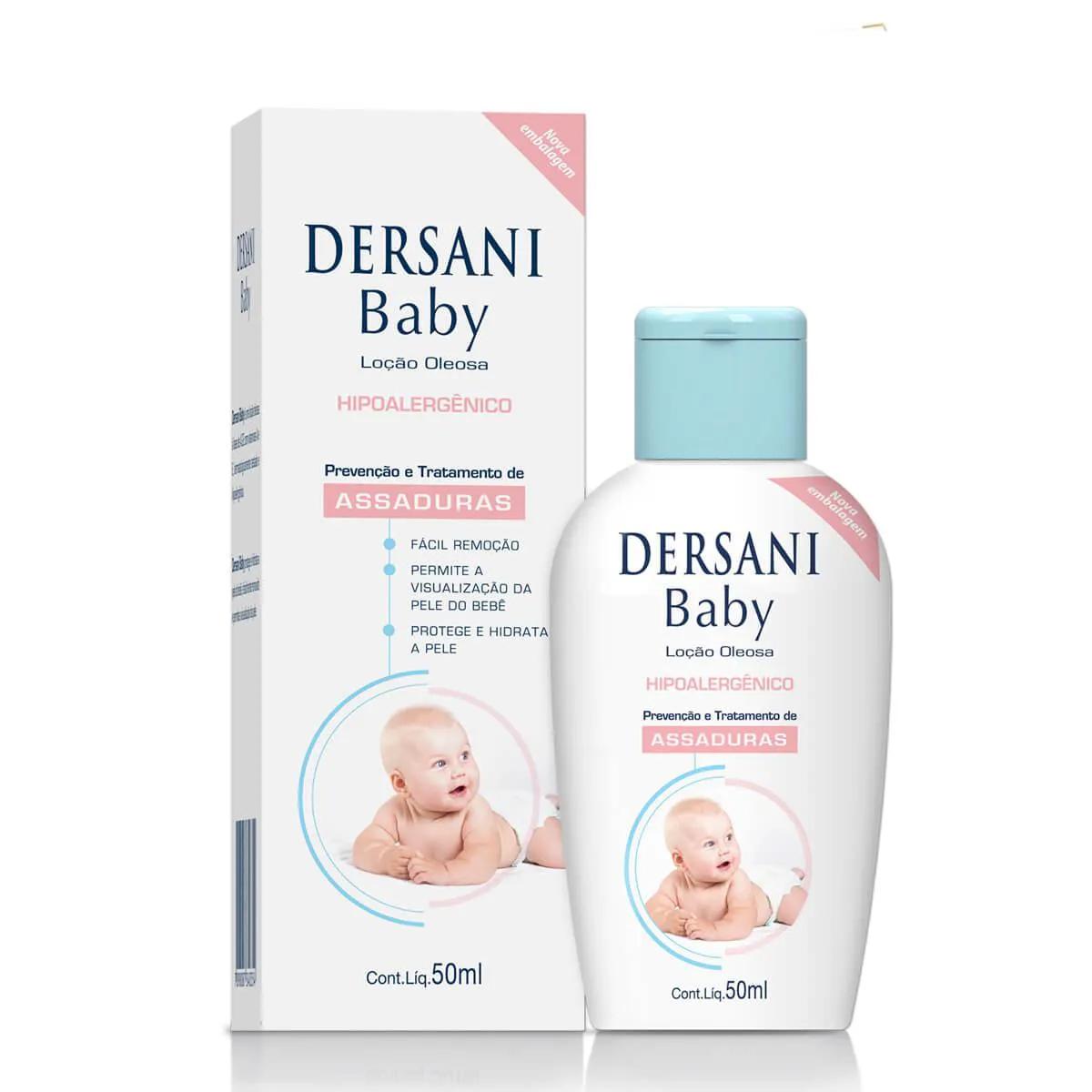 Loção Oleosa Dersani Baby Antiassaduras com 50ml