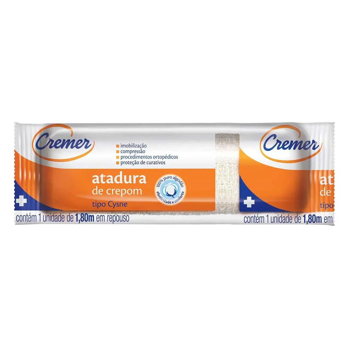 Atadura de Crepom Cremer Cysne 15cmX1,80m com 1 Unidade