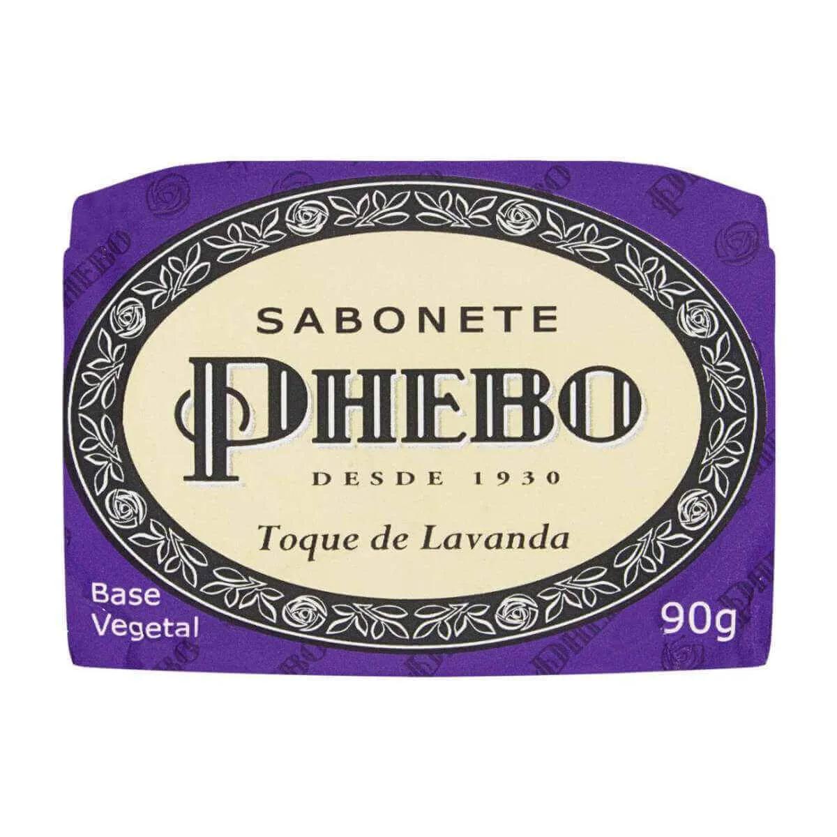 Sabonete em Barra Phebo Toque de Lavanda com 90g